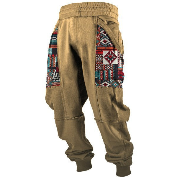 Men's Leisure Sports 3D Digital Printed Loose fit Joggers
