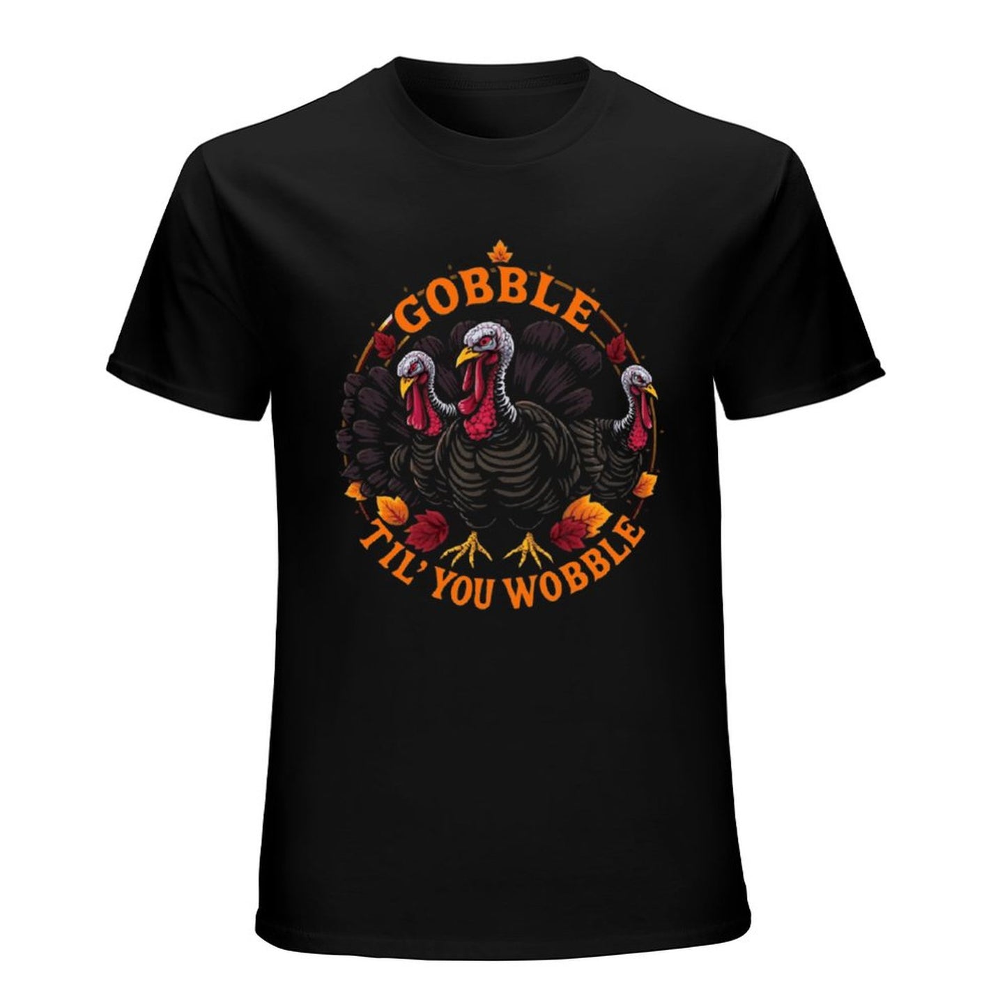 **SALE** Munsieur Men's Tee Thanksgiving Collection "Gobble Til' You Wobble"