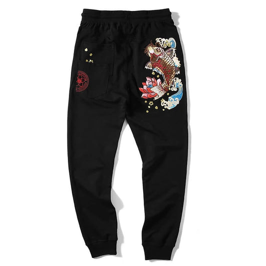 Men's Casual Embroidered Joggers Activewear Streetwear for Men