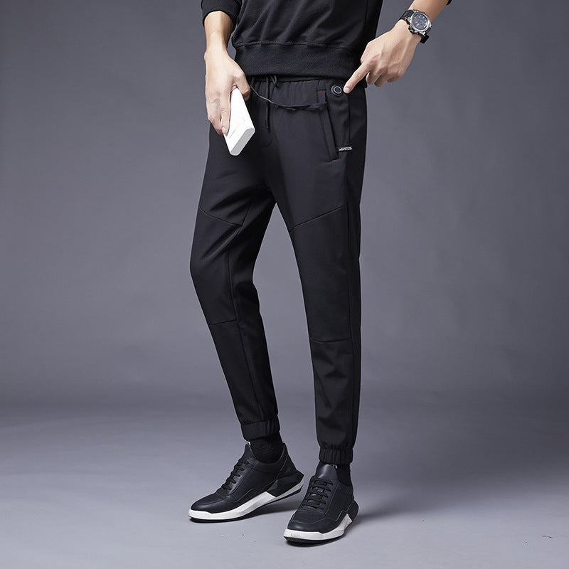 Men's USB Warm Heated Joggers Activewear Constant Temperature to Keep Warm