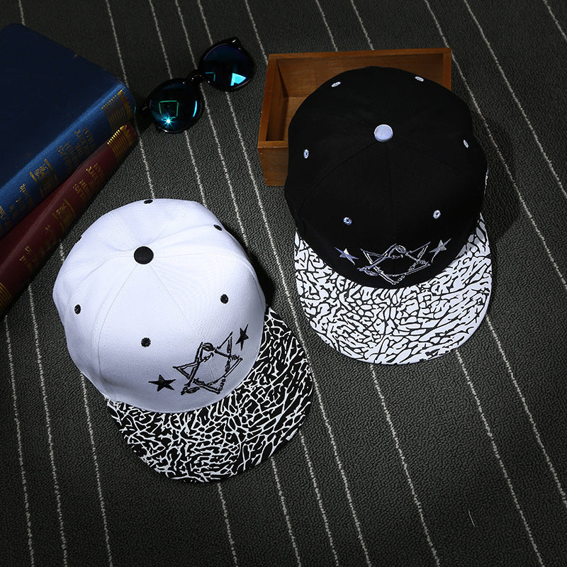 Cotton Star of David Hat Outdoor Casual Sun-proof