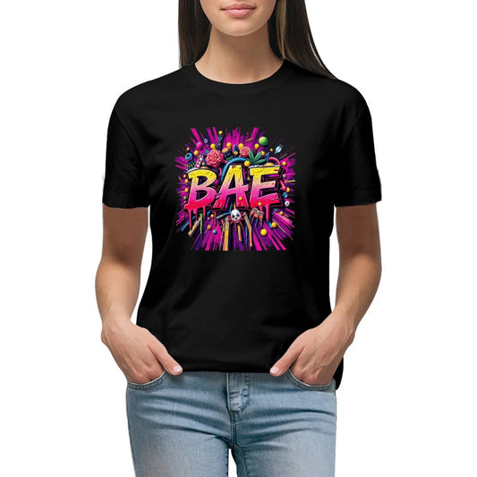 T-Shirts for Women "Bae" Streetwear Crown Co. 👑