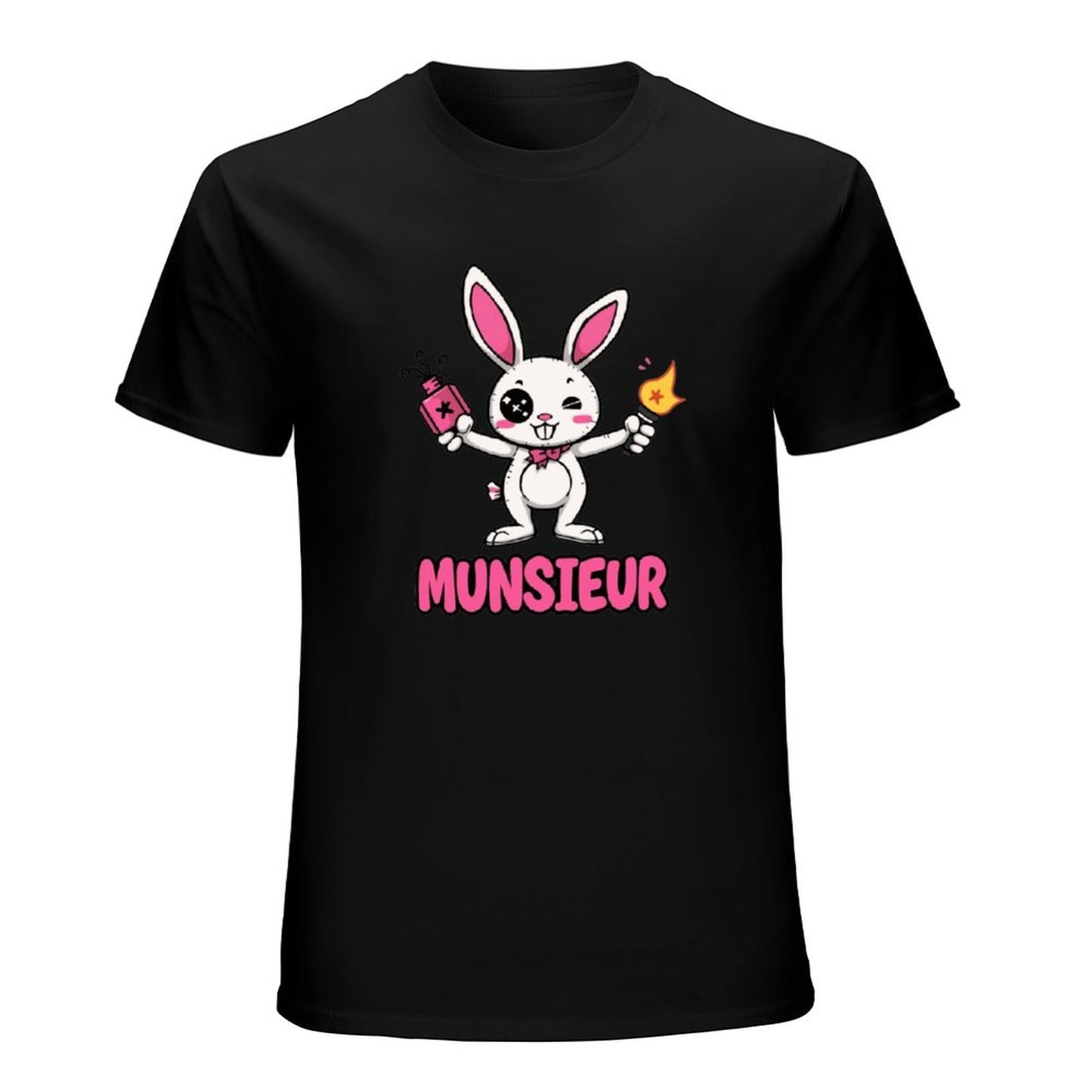 Munsieur Tee for Men Easter Bunny Collection "Strike" Designer Tee