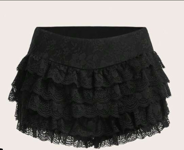 Women's Fashion Lace Ruffle Bottoms