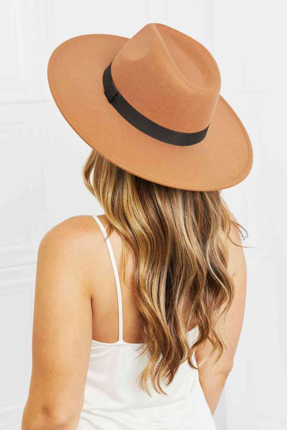 Fame Enjoy The Simple Things Fedora Hat - Munsieur