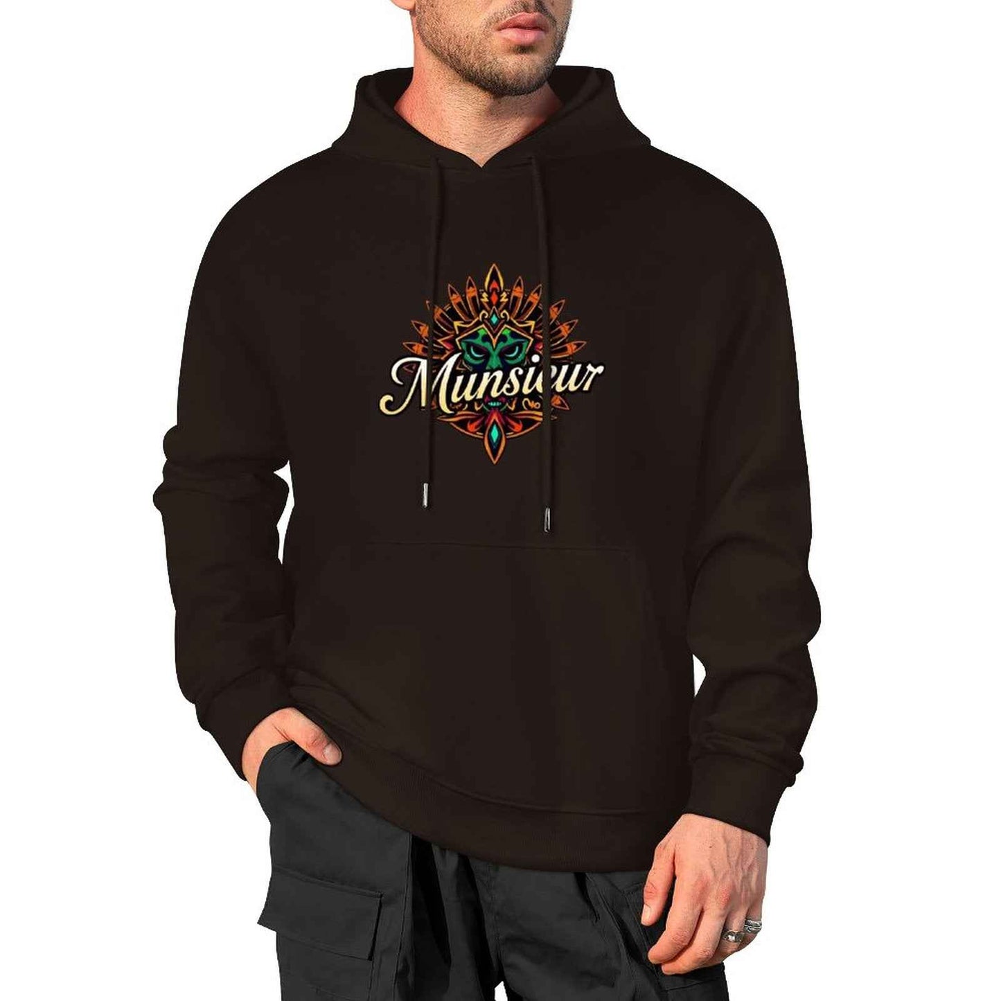 Munsieur Monk's Wisdom Hoodie | Spiritual Streetwear for Men - Munsieur