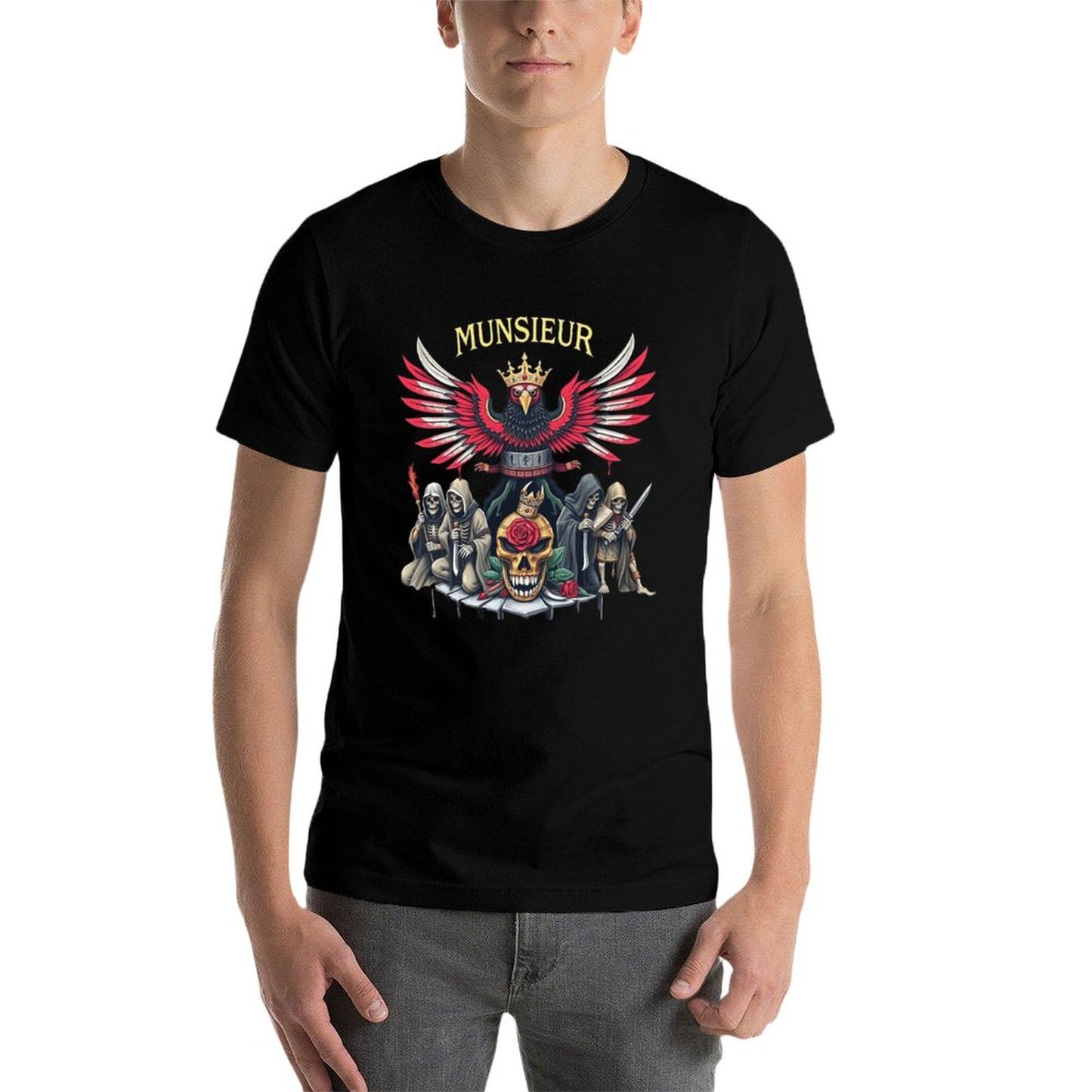 Men's Tee Munsieur Brand Design "Liberation" Graphic Tee