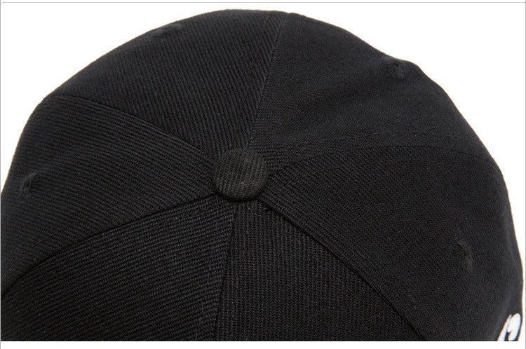 Hip Hop Edge Fashion Skull Embroidery Baseball Hat
