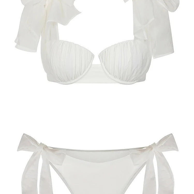 Women's Sexy Pure Color Bikini Lingerie