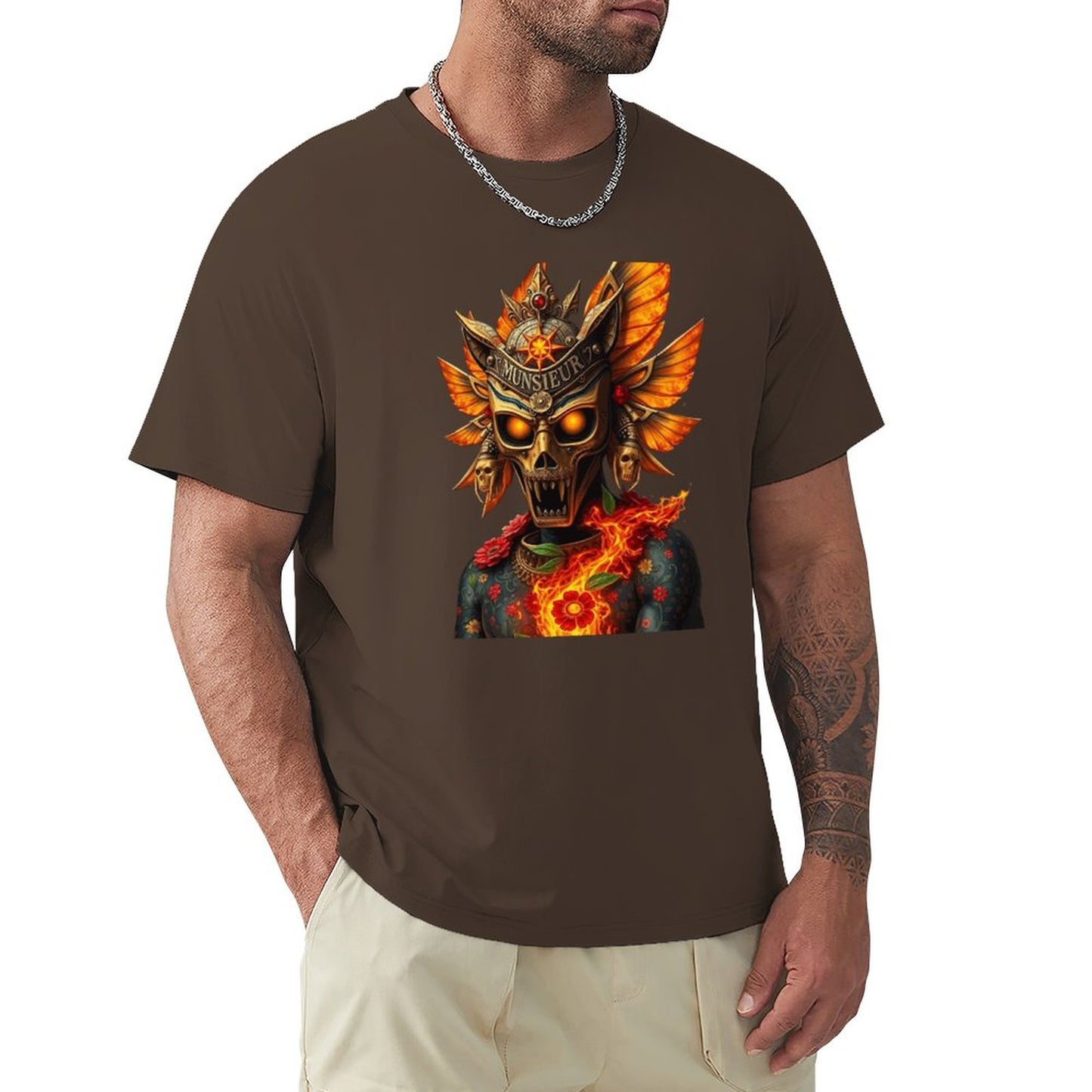 Lost Tribe of Munsieur Tee for Men "Jester" (High Definition & Front Printing)