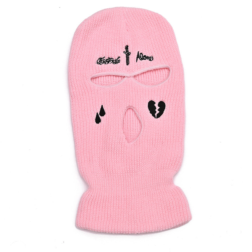 Knitted Hat Mask Streetwear Fashion
