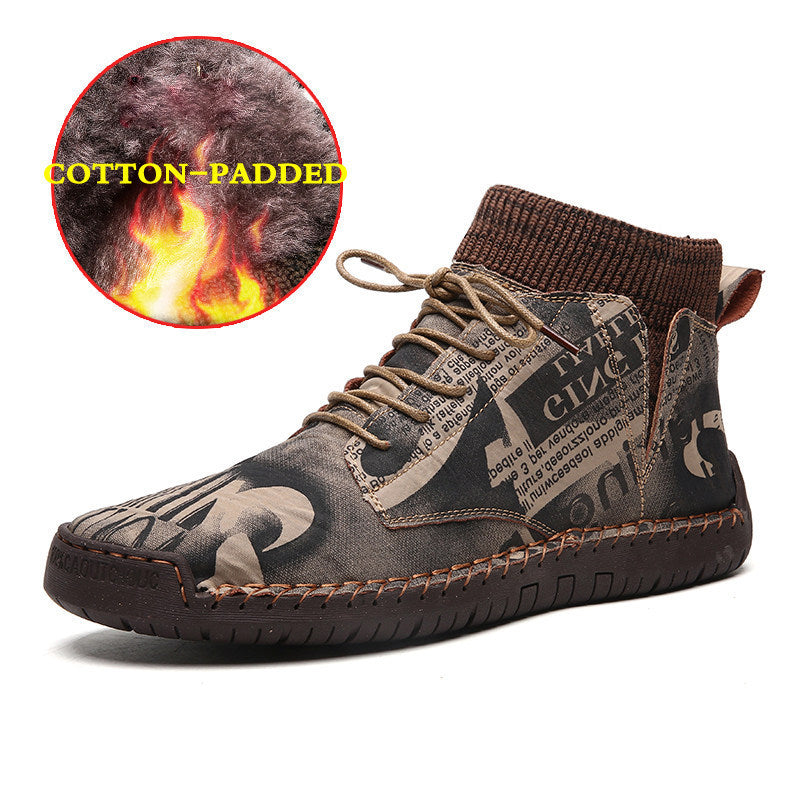 High-top shoes men