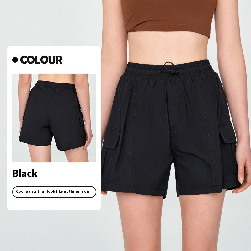Sun Protection Sports Bottoms Women's Outdoor Running Fitness Bottoms Leisure Lightweight Utility