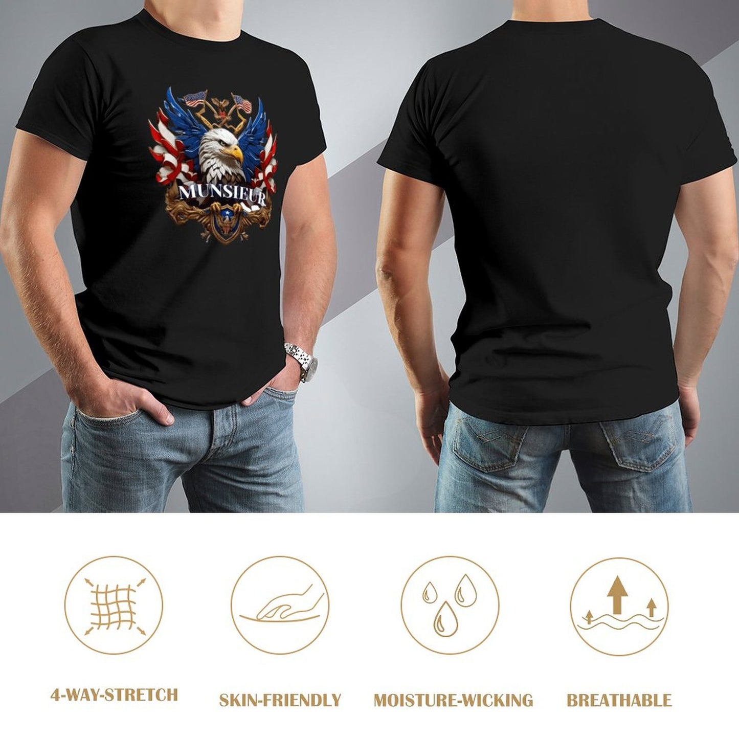 Munsieur Design Men's Tee "The Patriot"