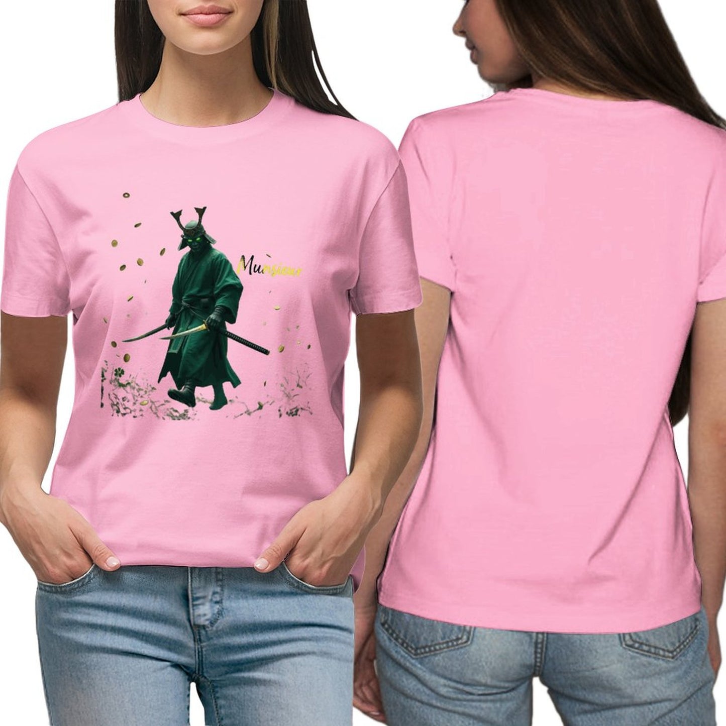 Munsieur St. Patrick's Day Collection for Women | Emerald Green Celtic Warrior T-Shirt