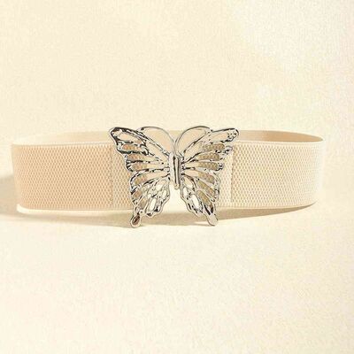 Butterfly Alloy Buckle Elastic Belt - Munsieur