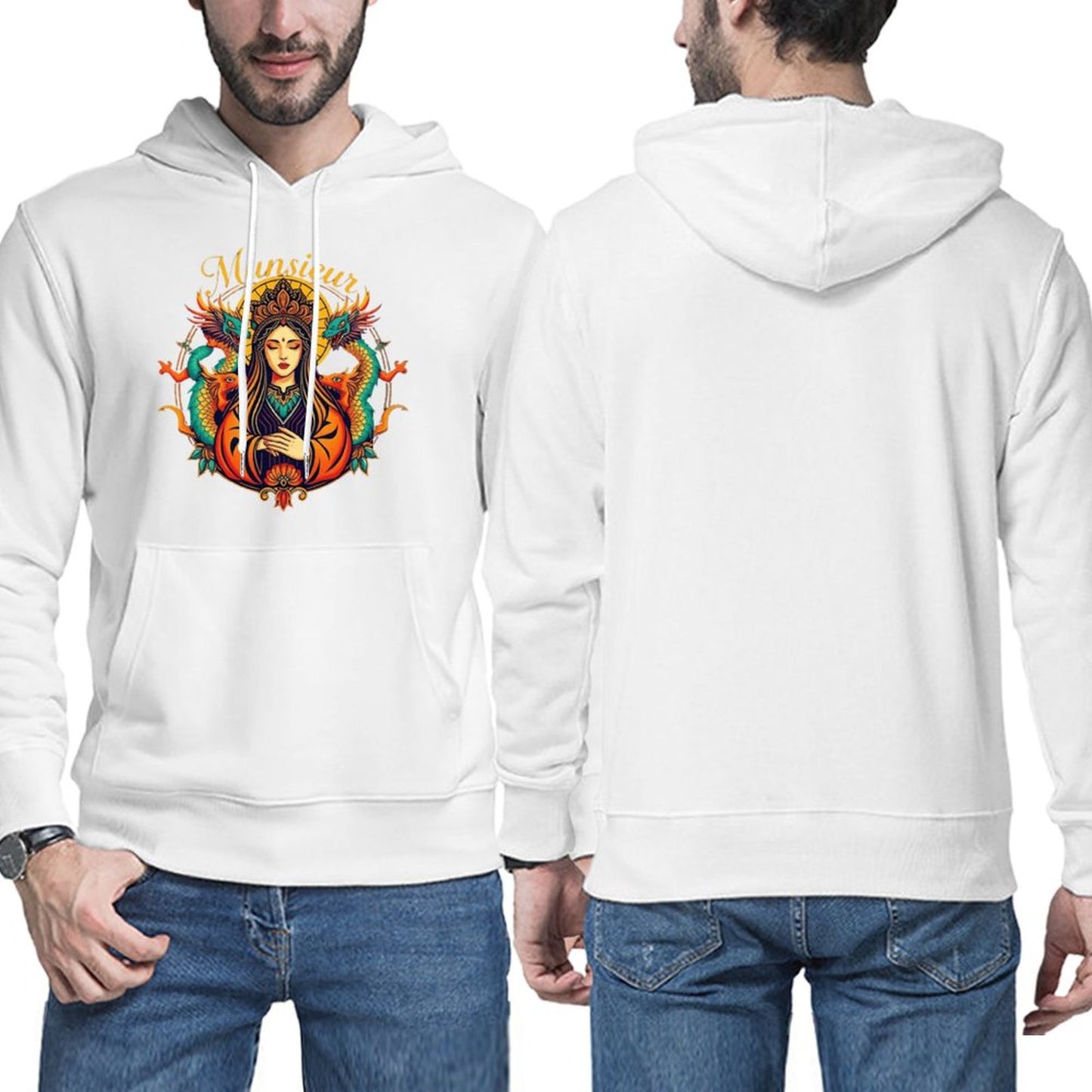 Munsieur Men's Hoodie: Sleek, Modern, and Effortlessly Cool - Munsieur