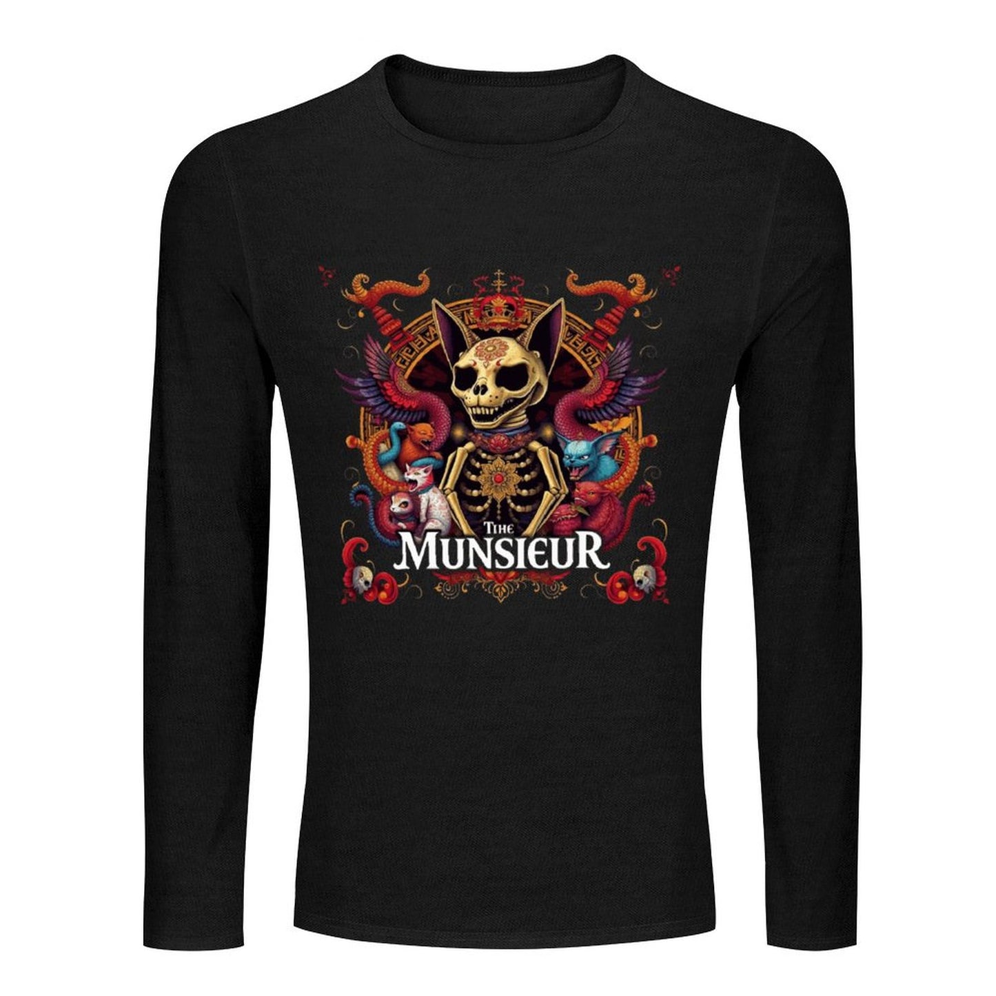 Munsieur Long Sleeve Tee for Men: Lightweight Feel with a Premium Look - Munsieur