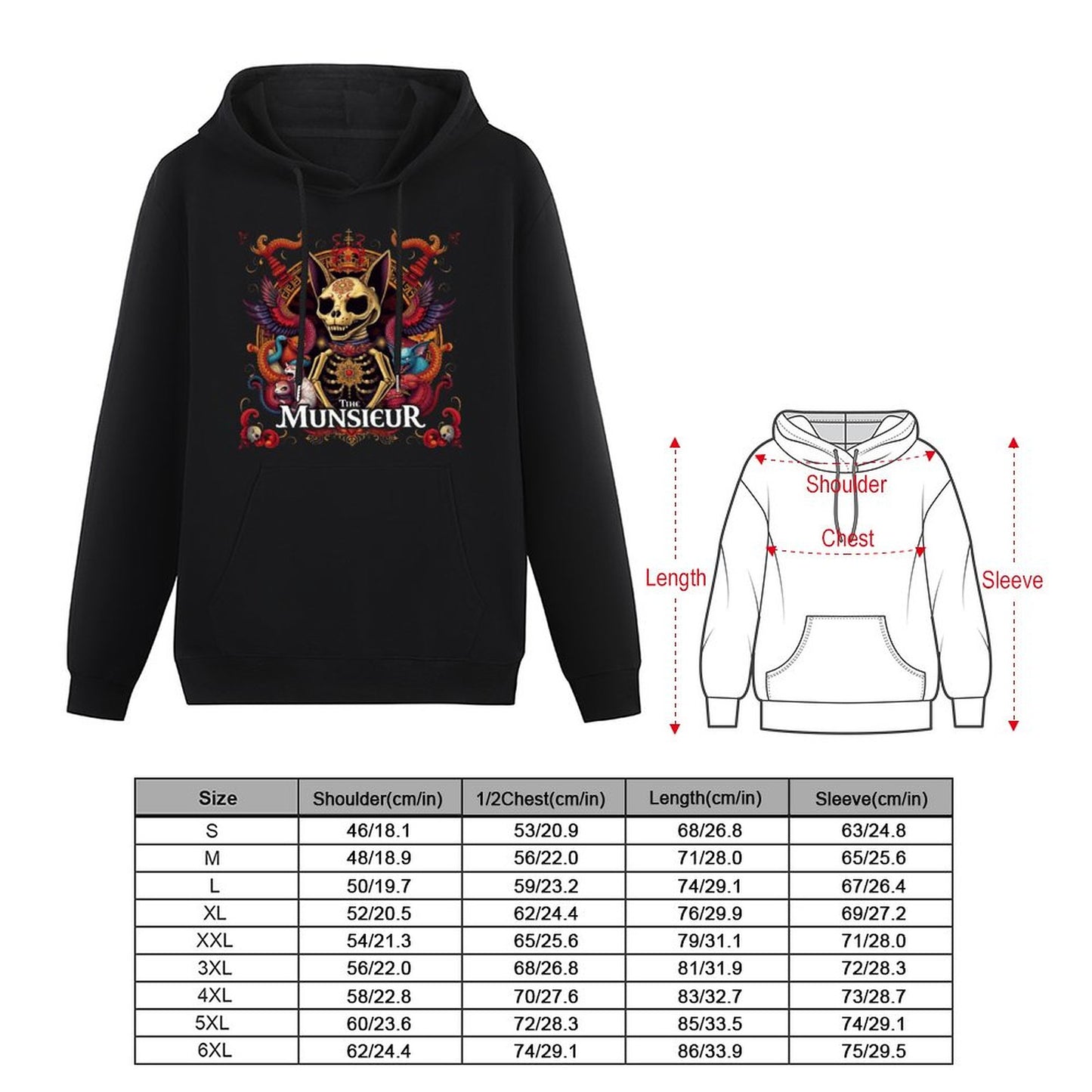 Munsieur Men's Hoodie: Luxe Streetwear for Everyday Wear - Munsieur