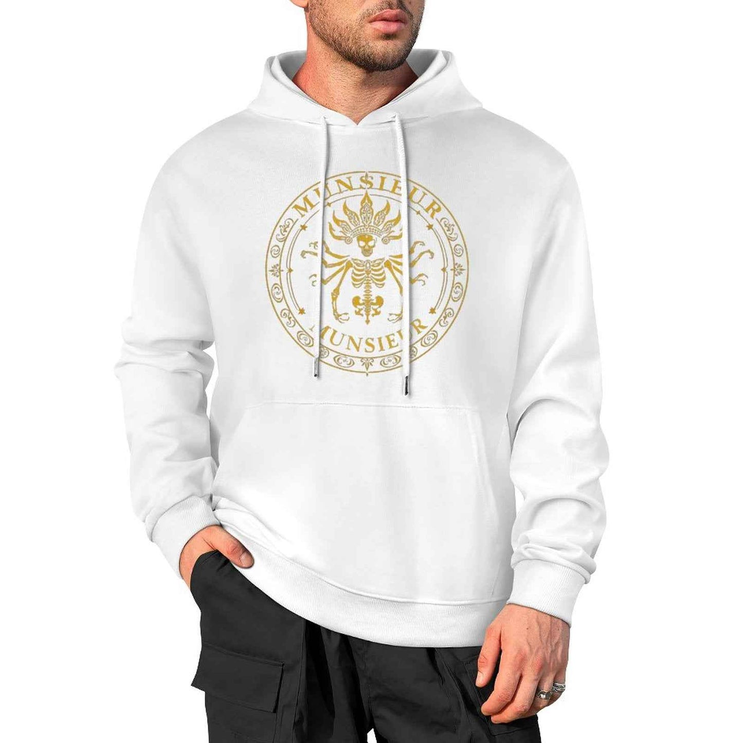 Munsieur Bone Deep: The Ultimate Skull Hoodie for Men - Munsieur