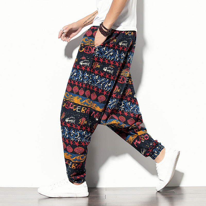 Men's Pants Boho Style Urban Design