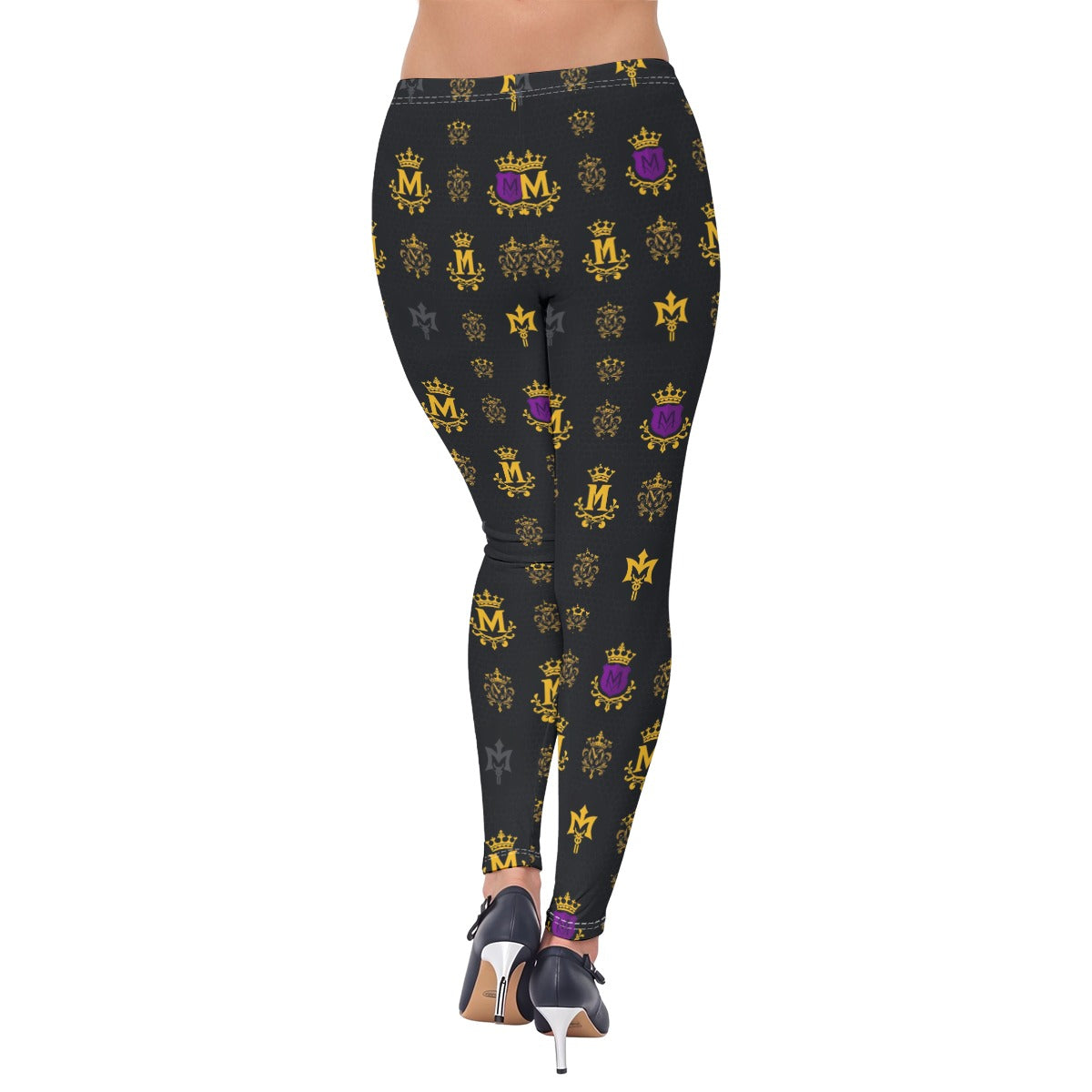 Munsieur All-Over Print Women's High-Stretch Cotton Leggings