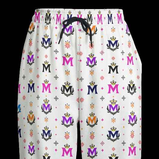 Women's Pants MUNSIEUR All-Over Print Knitted Fleece "Patty Melts"