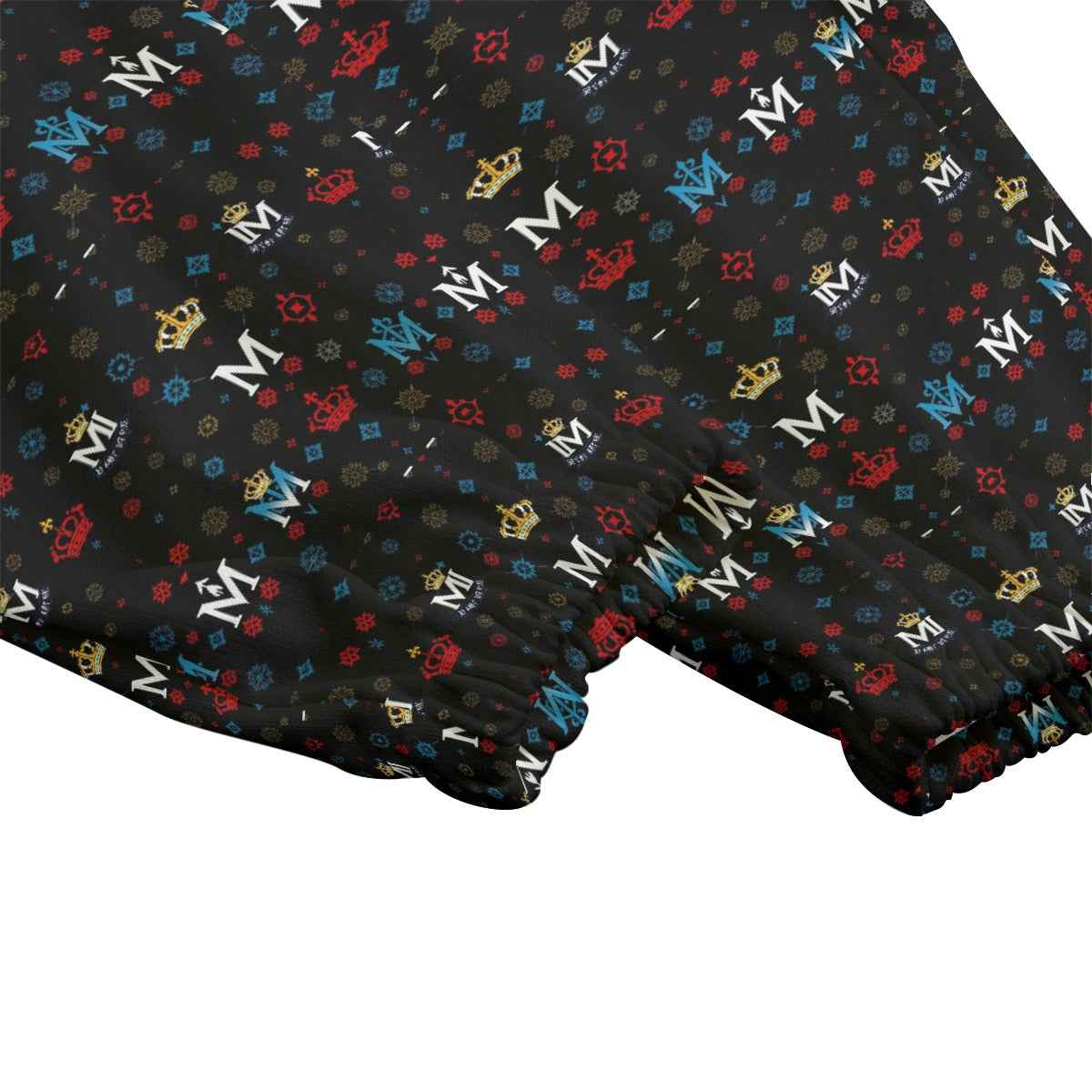Men's Joggers MUNSIEUR All-Over Print Knitted Fleece