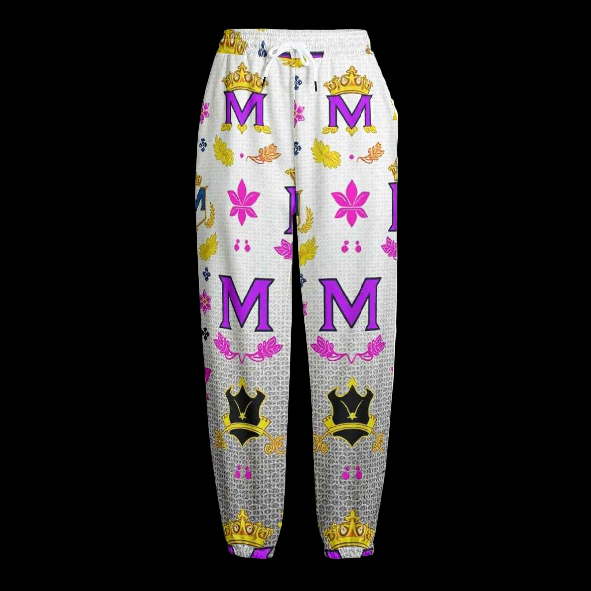 Women's Pants MUNSIEUR All-Over Print Knitted Fleece "Beauty Rest"