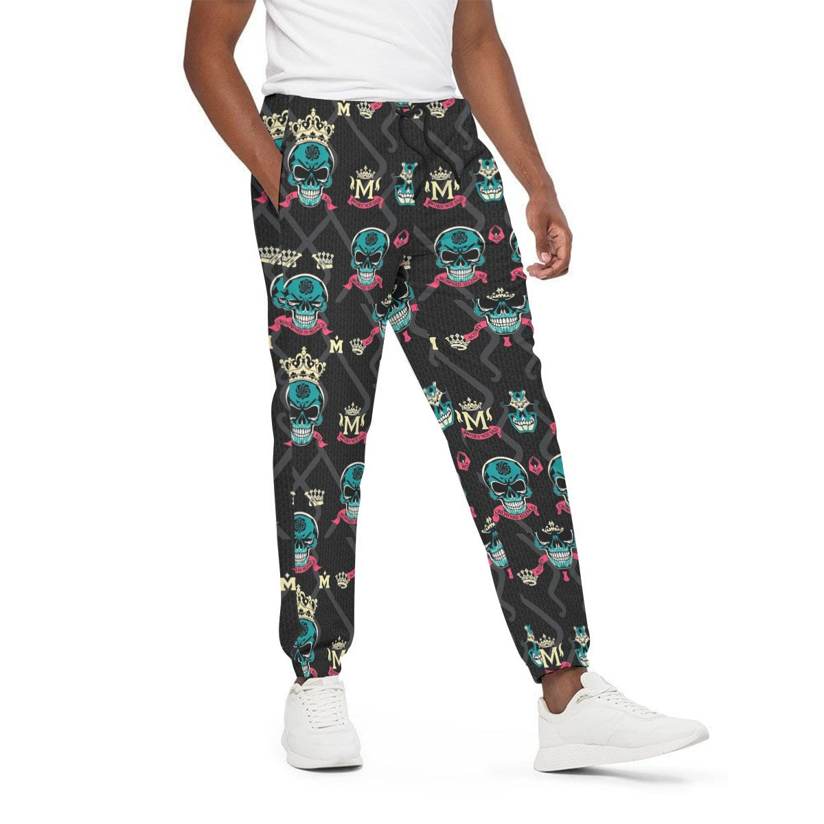 Munsieur All-Over Print Joggers Men's Design | 310GSM Cotton