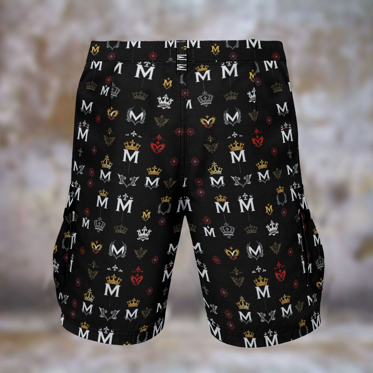 MUNSIEUR All-Over Print Men's Cargo Shorts