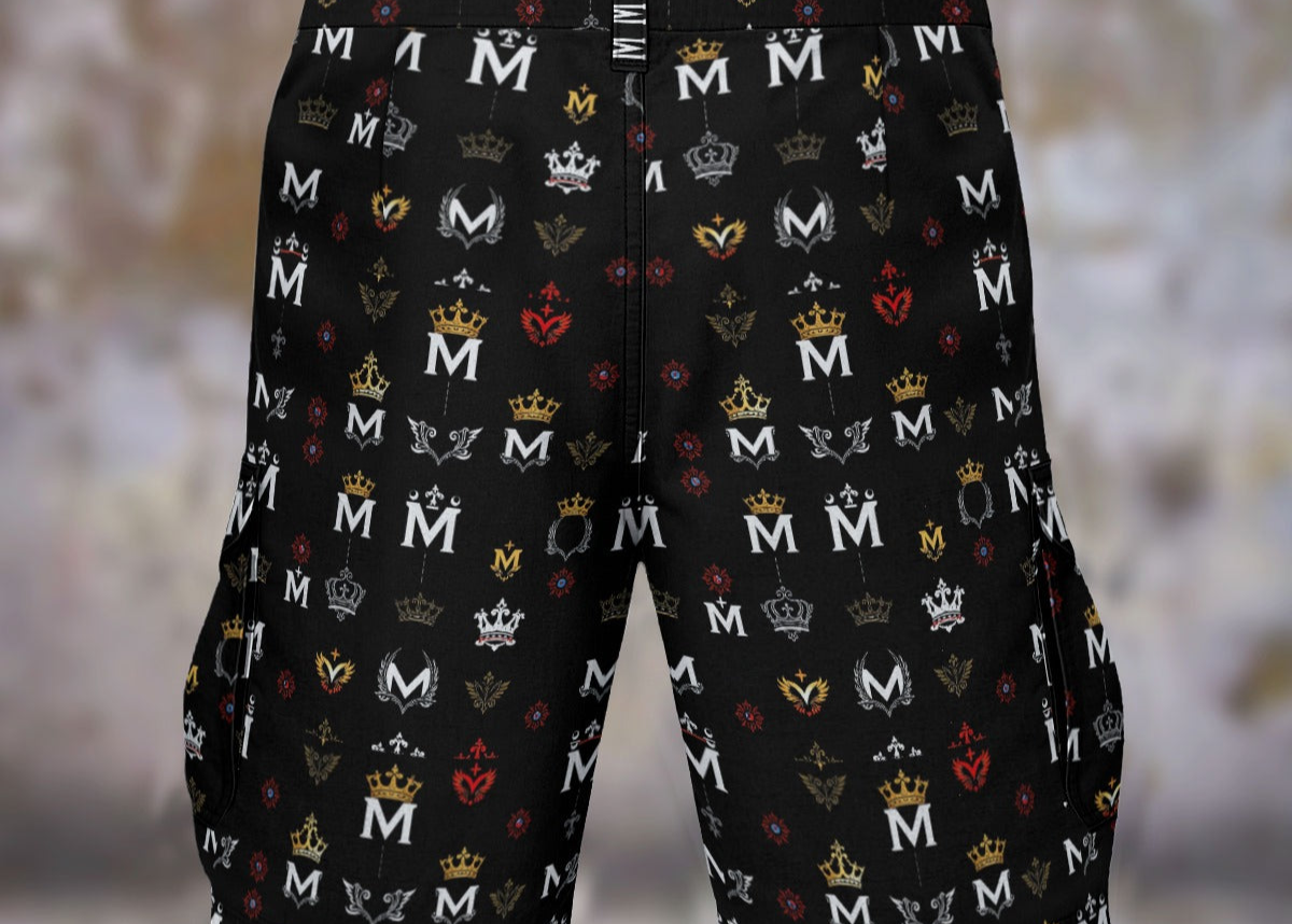MUNSIEUR All-Over Print Men's Cargo Shorts