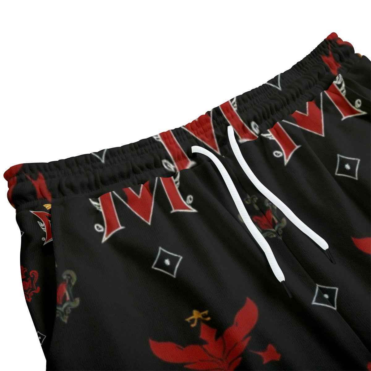 Men's Joggers MUNSIEUR All-Over Print Knitted Fleece
