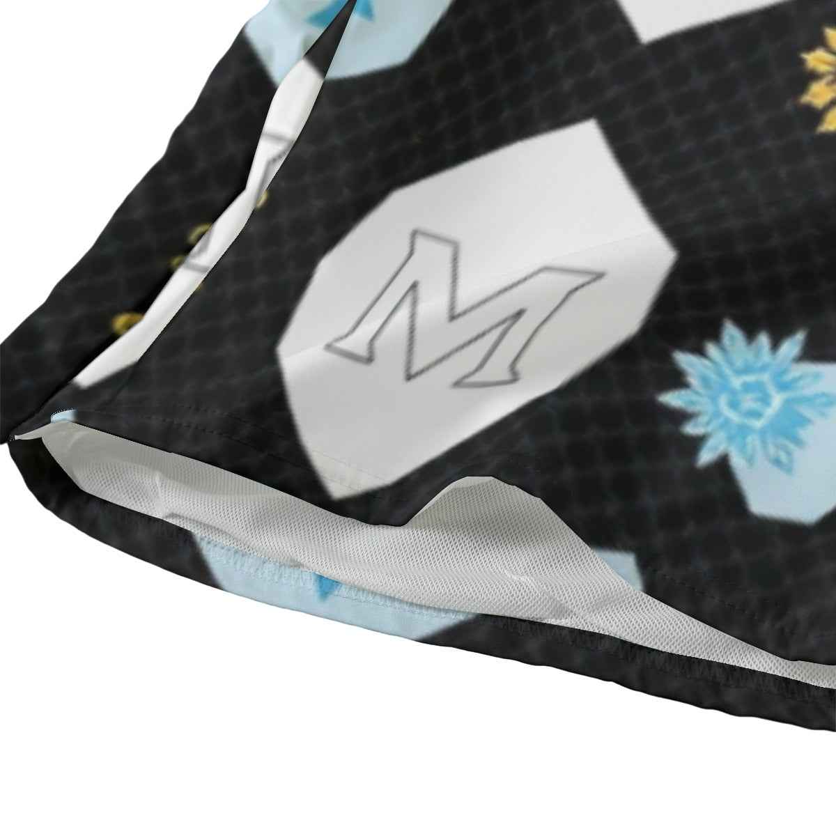 All-Over Print Men‘s Beach Shorts With Lining
