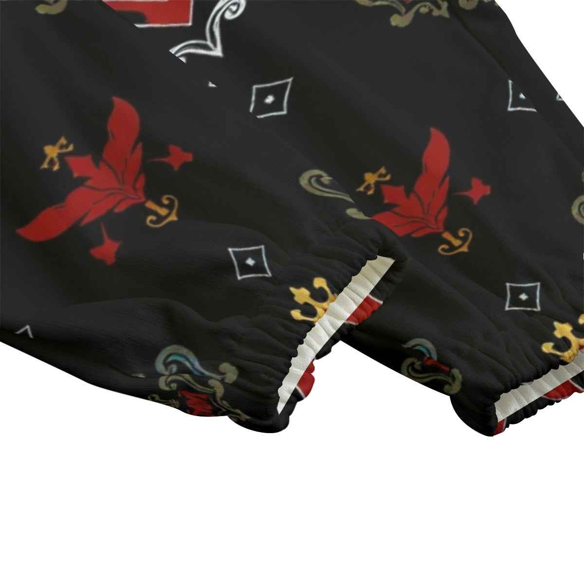 Men's Joggers MUNSIEUR All-Over Print Knitted Fleece