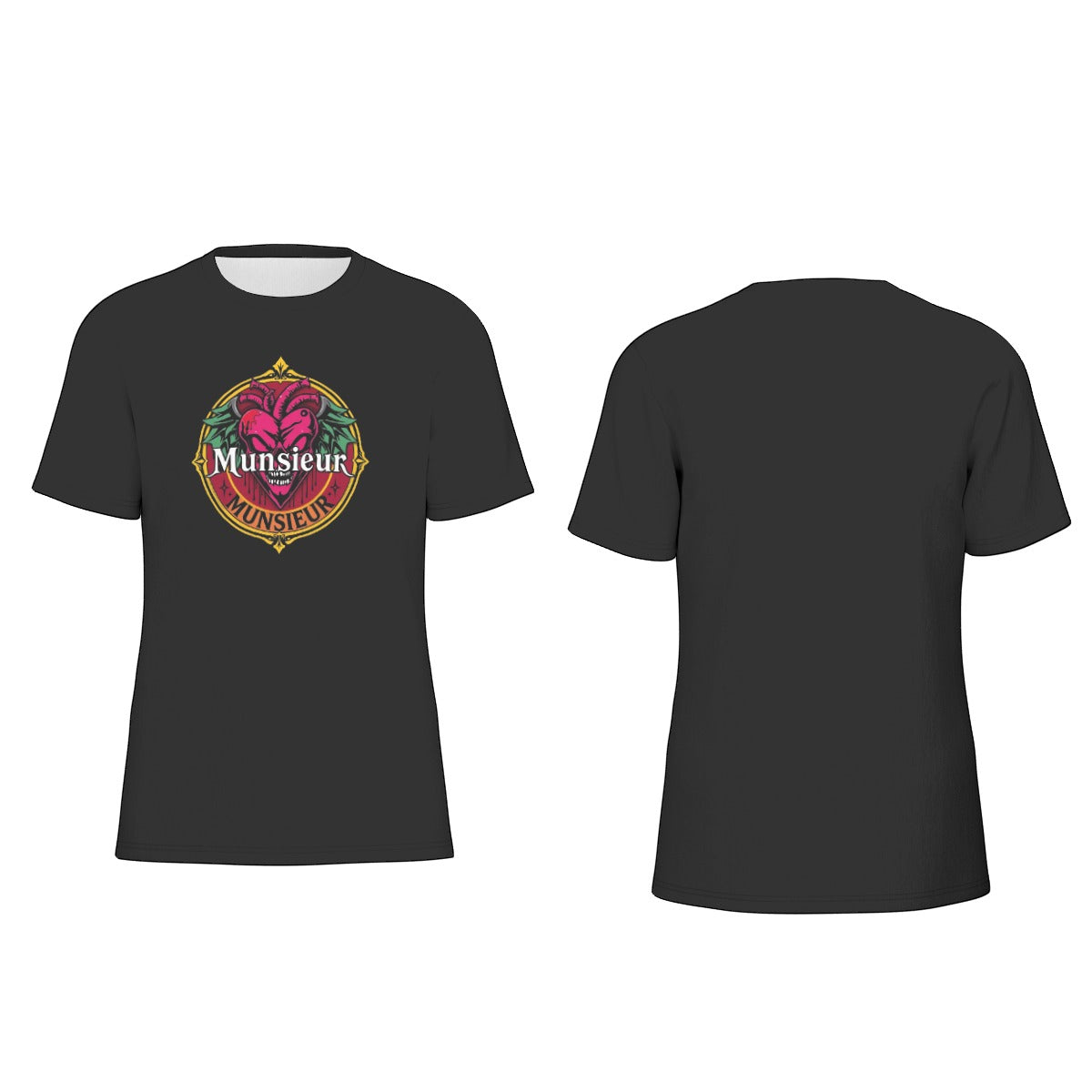 Men's Munsieur Graphic Tee "Hard Rock" | Lightweight Comfortable 190GSM Cotton