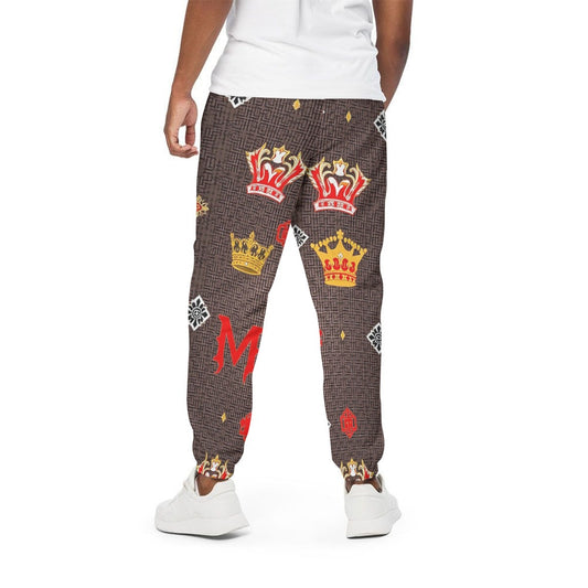 Munsieur All-Over Print Jogger Heavy Cotton Warm Slim-fit