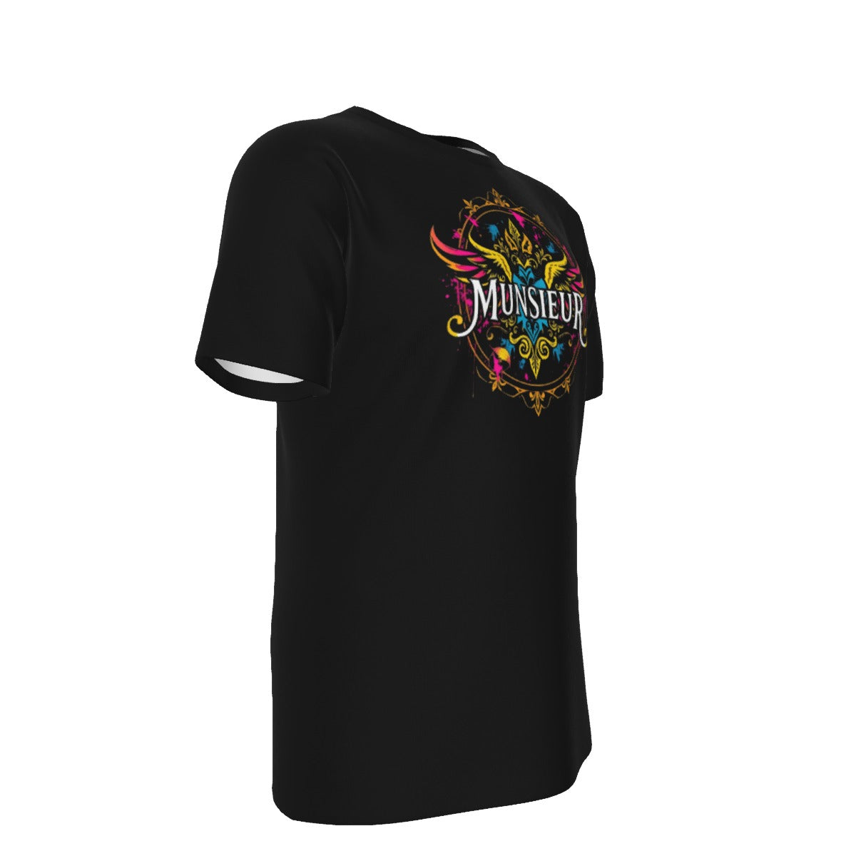 Munsieur All-Over Print Men's Tee Breathable lightweight | 190GSM Cotton Plus Sizes