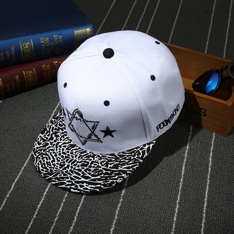 Cotton Star of David Hat Outdoor Casual Sun-proof