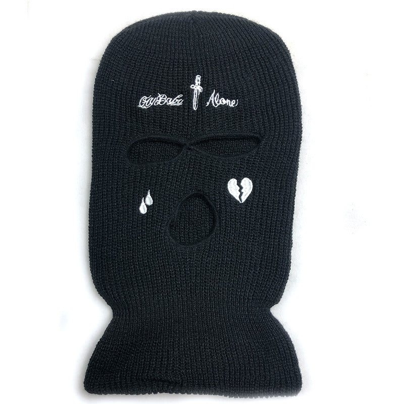 Knitted Hat Mask Streetwear Fashion