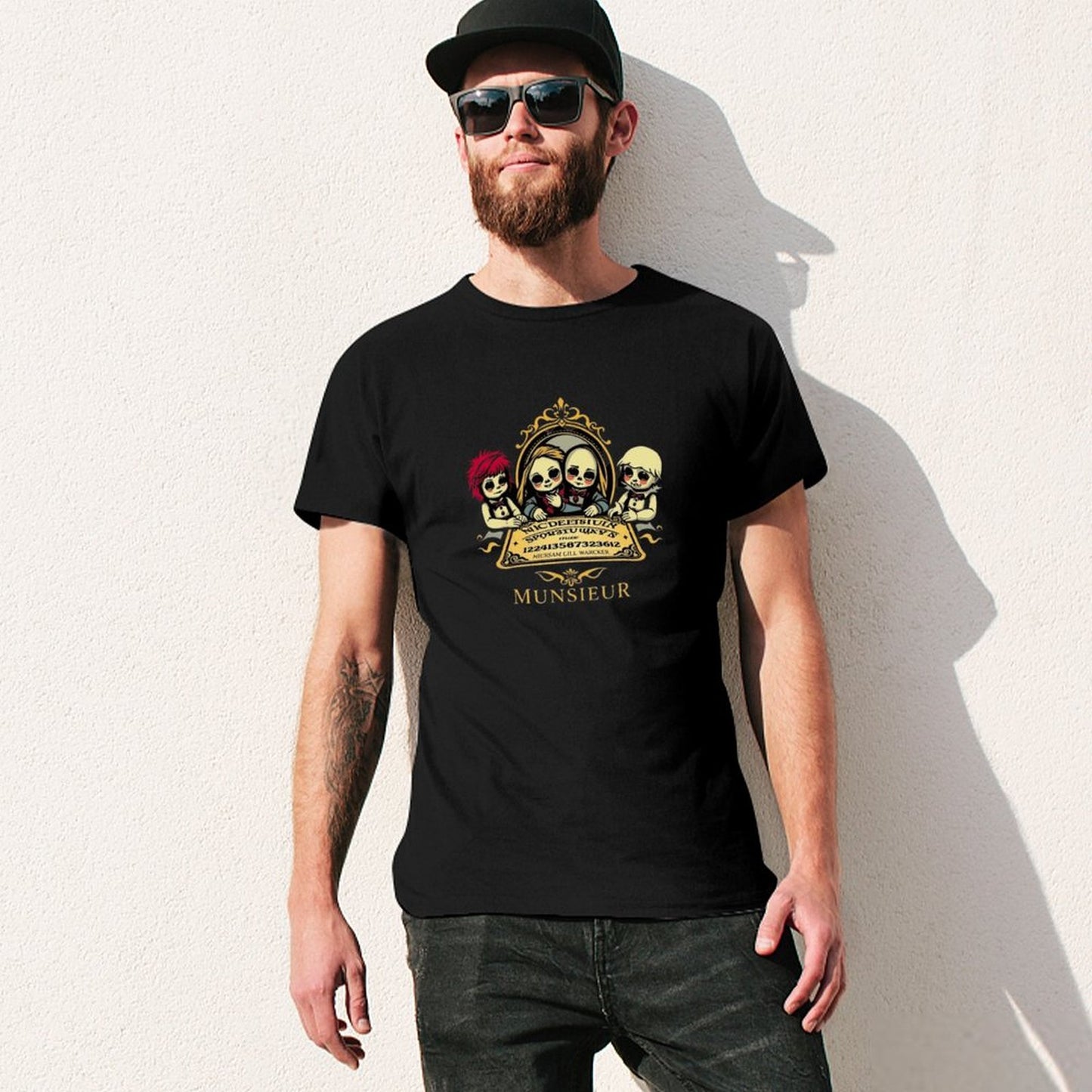 Men's Munsieur Brand Tee "Ouija" Designer Streetwear for Men