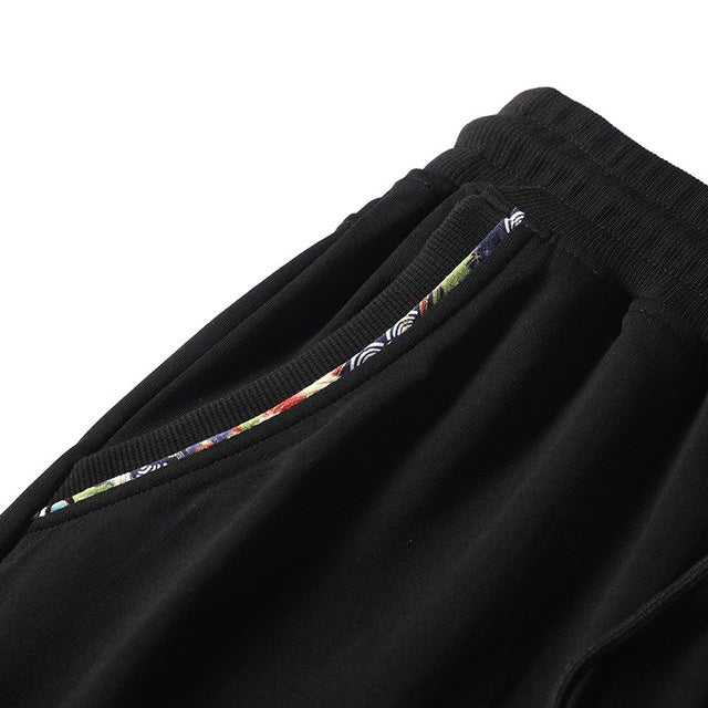 Men's Casual Embroidered Joggers Activewear Streetwear for Men