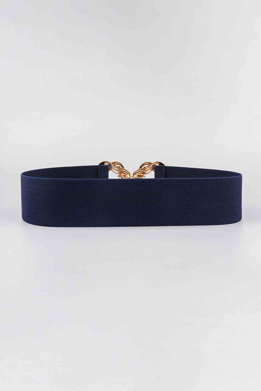 Zinc Alloy Buckle Elastic Belt - Munsieur