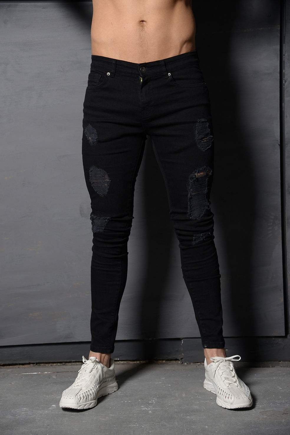 Pants For Men Spring Fashion Blue Grey