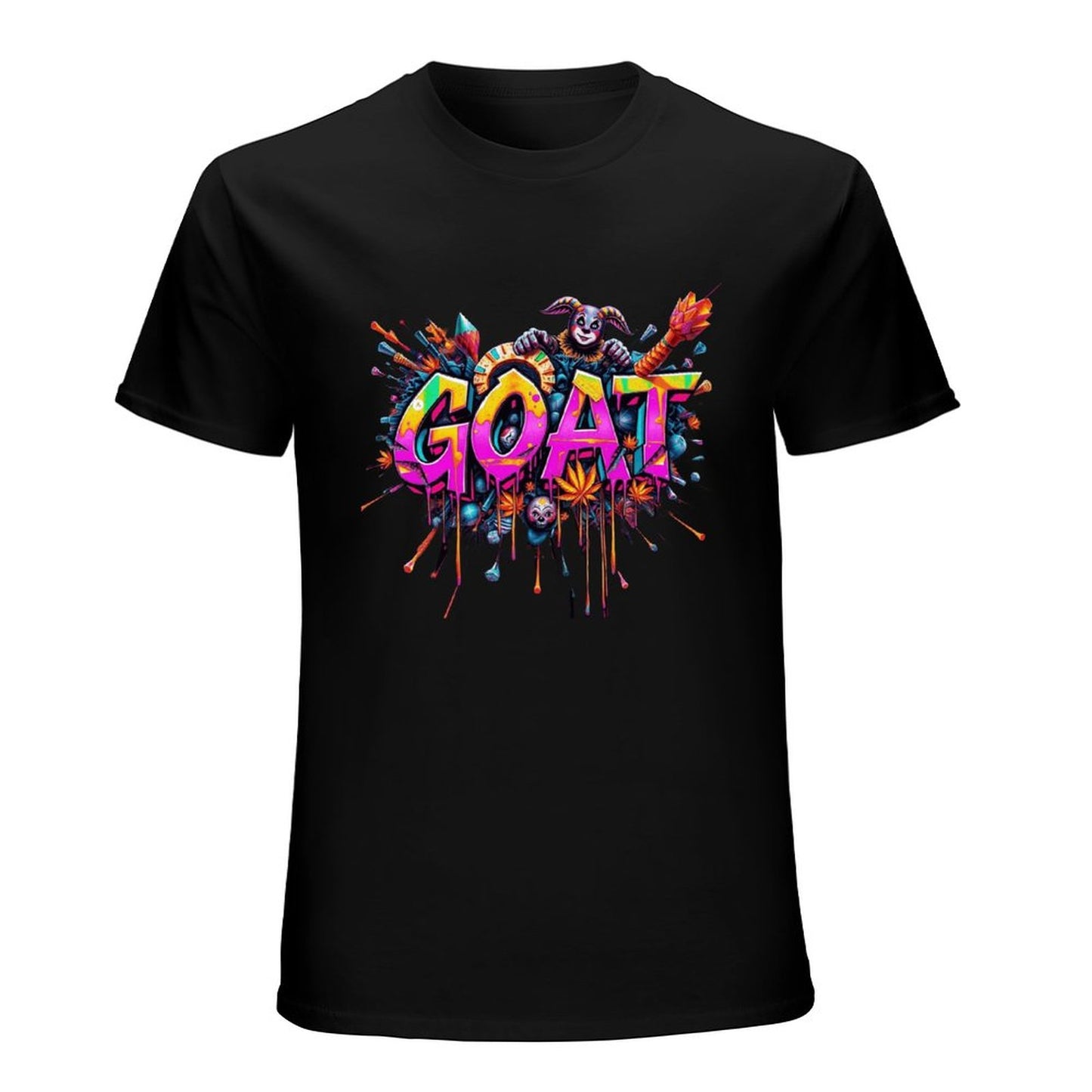 Munsieur New Skool Tee for Men – "GOAT" Elite Legacy Streetwear Tee