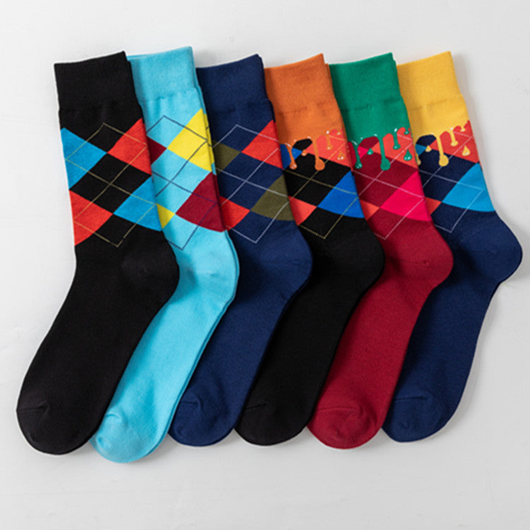 Long Happy Socks Trendy Casual - Munsieur