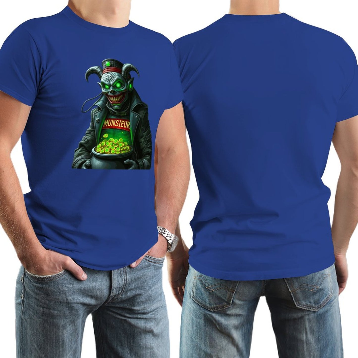 Munsieur St. Patrick's Day Collection Men – Celtic Runes & Irish Heritage Tee