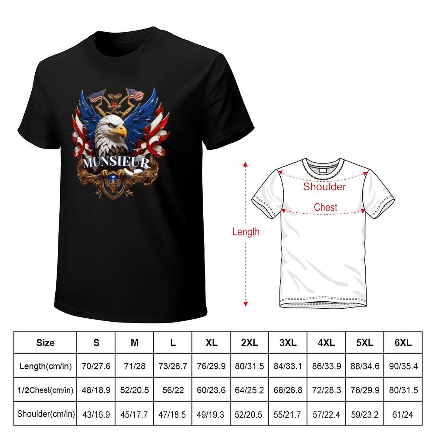 Munsieur Design Men's Tee "The Patriot"