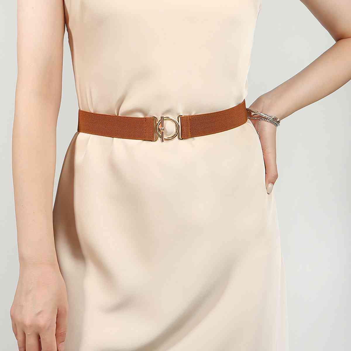 Toggle Clasp Elastic Belt - Munsieur