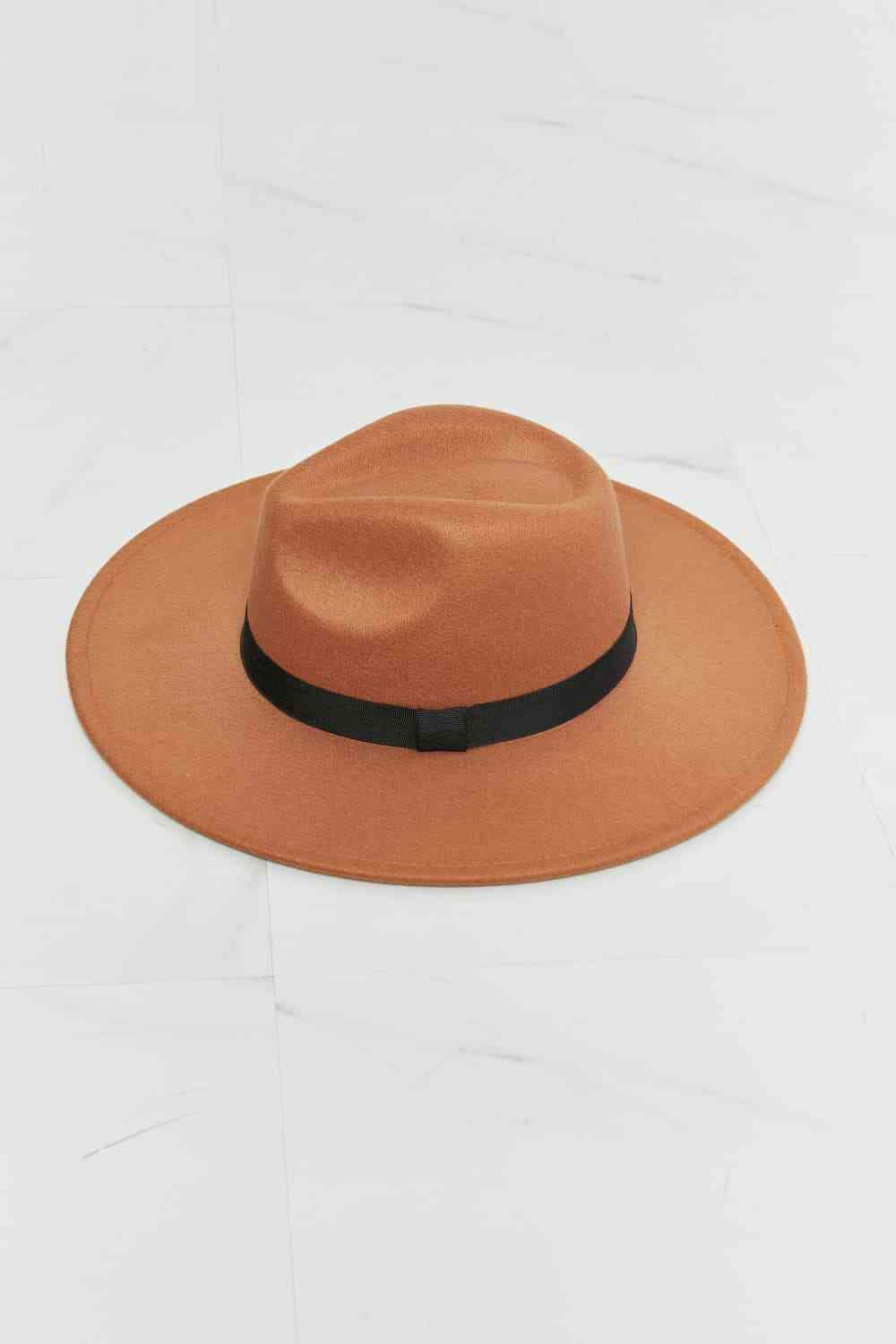 Fame Enjoy The Simple Things Fedora Hat - Munsieur